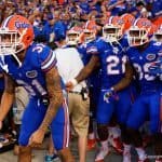 Jalen Tabor and the Florida Gators football team ready to enter the Swamp against New Mexico State- 1280x855