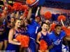 Juniors Vernon Hargreaves III and Demarcus Robinson celebrate with cheerleaders following the Florida Gators 28-27 win over the Tennessee Volunteers- Florida Gators football- 1280x854