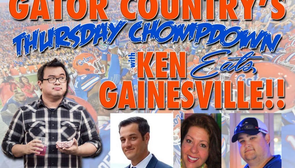 Ken East Gainesville on the Gator Country Chompdown podcast