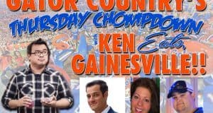Thursday Chompdown with Ken Eats Gainesville Ken East Gainesville on the Gator Country Chompdown podcast