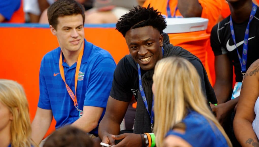 Nate Craig-Myers at the Florida Gators game against NMSU- Florida Gators Recruiting- 1280x853