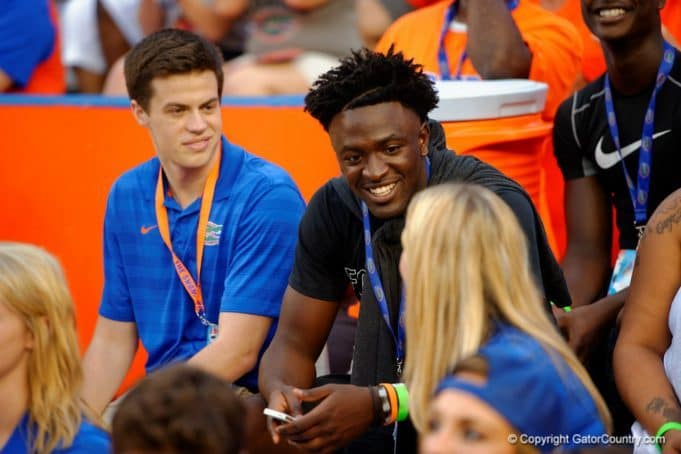 Nate Craig-Myers at the Florida Gators game against NMSU- Florida Gators Recruiting- 1280x853