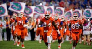 The Florida Gators football team takes the field against ECU in 2015- 1280x855