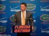 University of Florida head basketball coach Mike White addresses the media during Florida Gators basketball media day- Florida Gators basketball- 1280x852