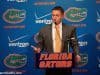 University of Florida head basketball coach Mike White fields questions during media day- Florida Gators basketball- 1280x852