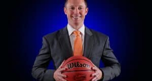 University of Florida head basketball coach Mike White poses during basketball media day- Florida Gators basketball- 1280x852