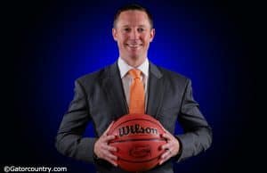 University of Florida head basketball coach Mike White poses during basketball media day- Florida Gators basketball- 1280x852