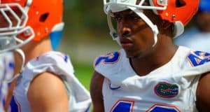 University of Florida junior safety Keanu Neal walks into spring practice for the Florida Gators- Florida Gators Football- Keanu Neal- 1280x852