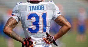University of Florida sophomore cornerback Jalen Tabor switched from number five to 31 in the offseason- Florida Gators Football- 1280x852
