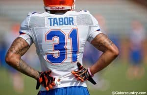 University of Florida sophomore cornerback Jalen Tabor switched from number five to 31 in the offseason- Florida Gators Football- 1280x852