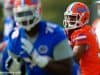 University of Florida sophomore quarterback Treon Harris throws a pass during spring camp- Florida Gators football- Treon Harris- 1280x852