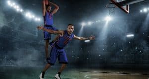 University of Florida sophomores Devin Robinson and Chris Chiozza pose during media day- Florida Gators basketball- 1280x853