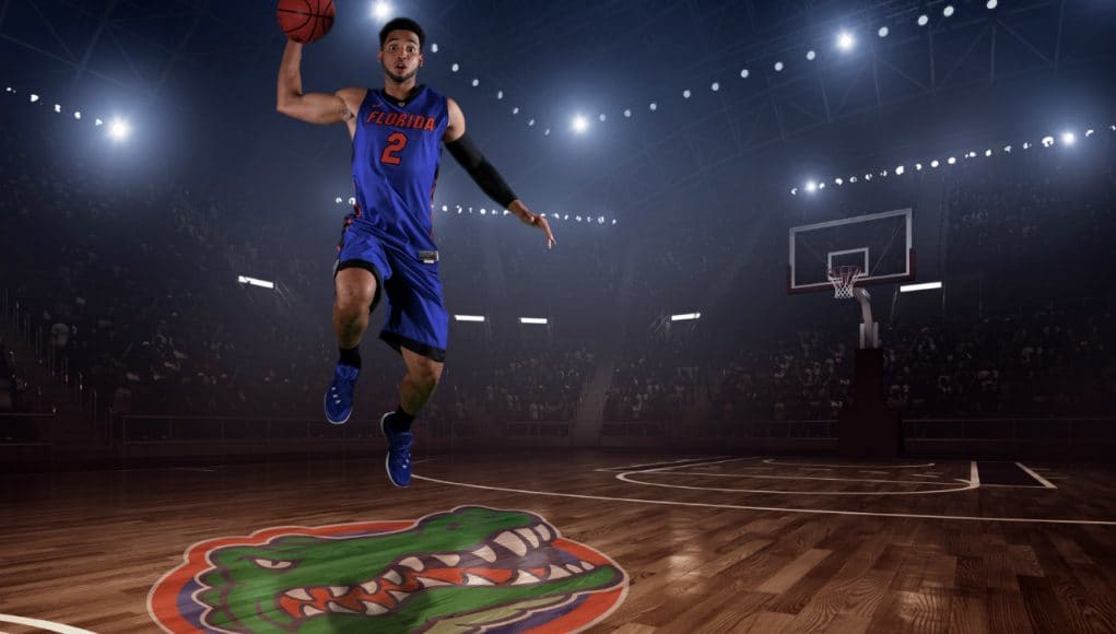 Florida Gators Basketball Media Day Portraits-Florida Gators guard Brandone Francis-Ramirez