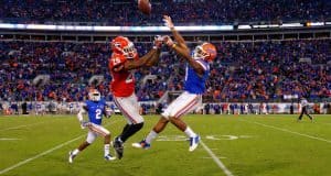 Florida-Georgia Served Best With Revenge Florida-Gators-Florida-Football-Georgia-Bulldogs-Everbank-Field-Super-Gallery-November-1-2014-Jacksonville-Florida-Gators-defensive-back-Vernon-Hargreaves-III-pass-defend-1280x852