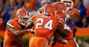 Let’s talk about defense for the Florida Gators vs. Ole Miss Florida Gators cornerback Brian Poole celebrates a play over Ole Miss- 1280x853