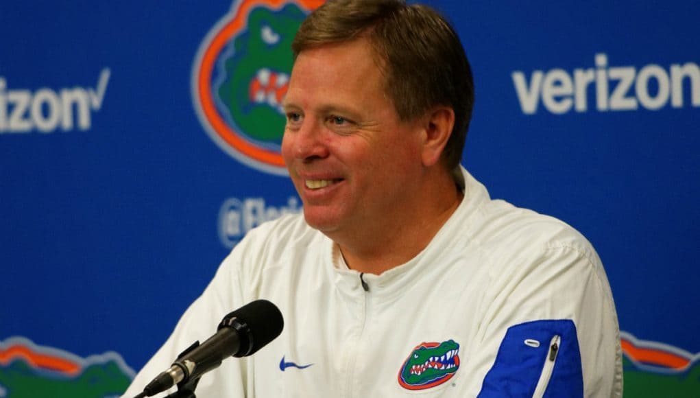 Florida Gators head coach Jim McElwain after beating Georgia- 1280x854- Florida Gators recruiting