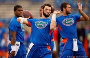 Florida Gators quarterback Will Grier warms up against Ole Miss- 1280x 853