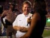 University of Florida head coach Jim McElwain talks to SEC Network's Maria Taylor after the Florida Gators win over Ole Miss- Florida Gators football- 1280x852