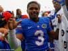 University of Florida quarterback Treon Harris celebrates a win over EKU in 2014- Florida Gators football- 1280x852