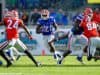 University of Florida running back Kelvin Taylor carries the ball against the Georgia Bulldogs in 2014- Florida Gators football- 1280x852