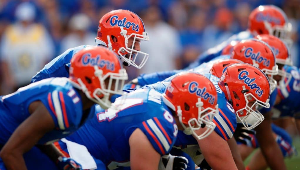 Will Grier gets under center in the Florida Gators 28-27 victory over the Tennessee Volunteers- Florida Gators football- 1280x852