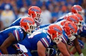 Will Grier gets under center in the Florida Gators 28-27 victory over the Tennessee Volunteers- Florida Gators football- 1280x852