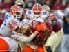 Alex McCalister and Jon Bullard combine to tackle Florida State Seminole running back Dalvin Cook- Florida Gators football- 1280x852
