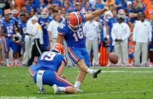 Austin Hardin misses one of his two field goal attempts against the FAU Owls- Florida Gators football- 1280x852