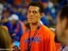 Feleipe Franks takes in the Florida Gators game against Florida State at Ben Hill Griffin Stadium- Florida Gators football- 1280x852