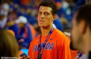 Feleipe Franks takes in the Florida Gators game against Florida State at Ben Hill Griffin Stadium- Florida Gators football- 1280x852