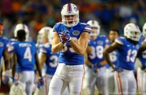 Florida Gators TE Jake McGee during the FSU game on Saturday- 1280x853