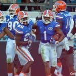 Florida Gators cornerback Vernon Hargreaves celebrates an INT- 1250x832