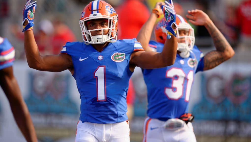 Florida Gators cornerbacks Jalen Tabor and Vernon Hargreaves during the Georgia game- 1280x852