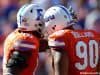 Florida Gators defensive linemen Alex McCalister and Jon Bullard celebrate a sack against Vanderbilt- Florida Gators football- 1280x852
