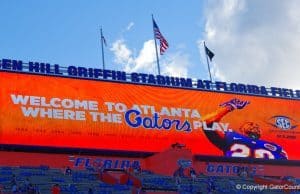 Florida Gators football team celebrates going to Atlanta- 1280x711