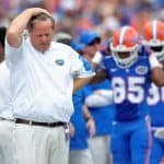 Florida Gators head coach Jim McElwain during the FAU game 2015- 1280x852
