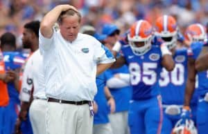 Florida Gators head coach Jim McElwain during the FAU game 2015- 1280x852