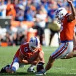 Florida Gators kicker Austin Hardin nails the game winning photo against Vandy 2015- 1280x853