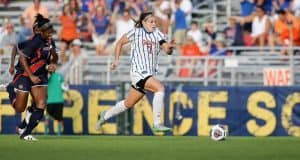 Florida Gators soccer player Savannah Jordan against Texas A&M- 1280x853