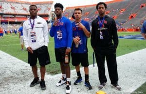 Lamical Perine and Chauncey Gardner at the FAU game- Florida Gators recruiting- 1280x855