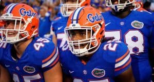 University of Florida freshman running back Jordan Scarlett gets ready to run out of the tunnel for the first time against New Mexico State- Florida Gators football- 1280x852