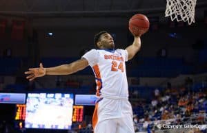 University of Florida Gators Basketball Vermont Catamounts Florida Gators guard Justin Leon