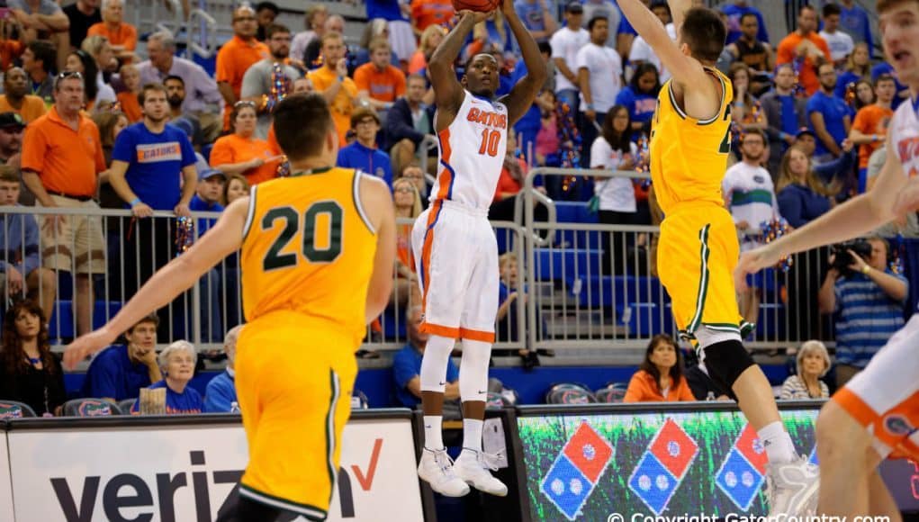 University of Florida Gators Basketball Vermont Catamounts forward Dorian Finney Smith