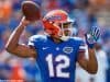 University of Florida quarterback Josh Grady warms up before the Florida Gators game against Tennessee- Florida Gators football- 1280x852