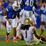 Vernon Hargreaves smacking talking Ermon Lane- Florida Gators - 1280x853