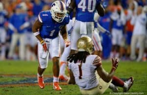 Vernon Hargreaves smacking talking Ermon Lane- Florida Gators - 1280x853