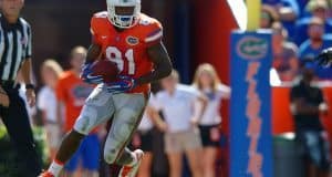 Antonio Callaway catches a pass in a Florida Gators win against the Vanderbilt Commodores- Florida Gators football- 1280x852