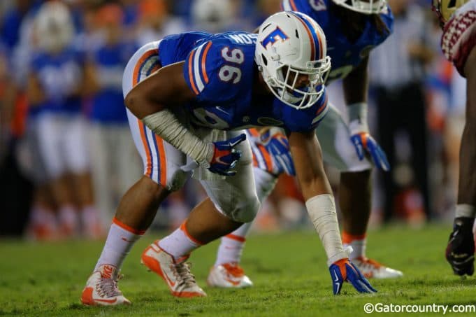 CeCe Jefferson lines up at defensive end against the Florida State Seminoles- Florida Gators football- 1280x852