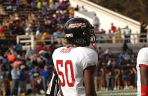 Florida Gators LB commit Jeremiah Moon at the Al vs MS game- 1280x850