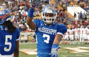 Florida Gators defensive back commit Quincy Lenton at the Al vs. MS all star game- 1280x850